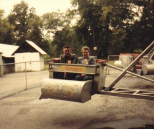 Woodie & Irene at a carnival Oct. 1987
